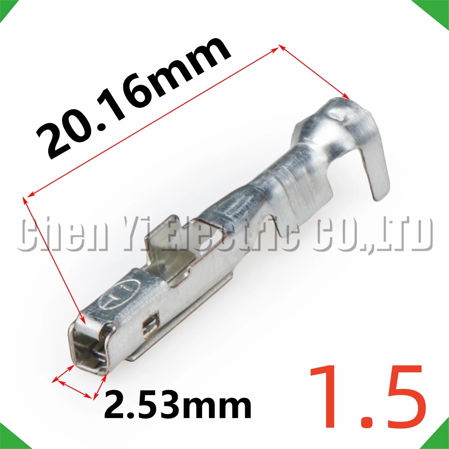 50 Pcs 1.5 mm Male or Female wire Crimp Pins For 7114-4102-02 7116-4103-02 82998-12670 ...