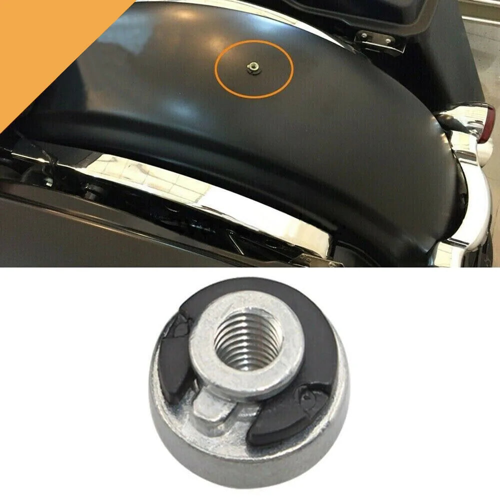 Motorcycle Rear Fender Seat Nut Kit For Mount Nut Bolt For Fender Retaining Clip Motorcycle Seat Mount Bolt Screw Parts