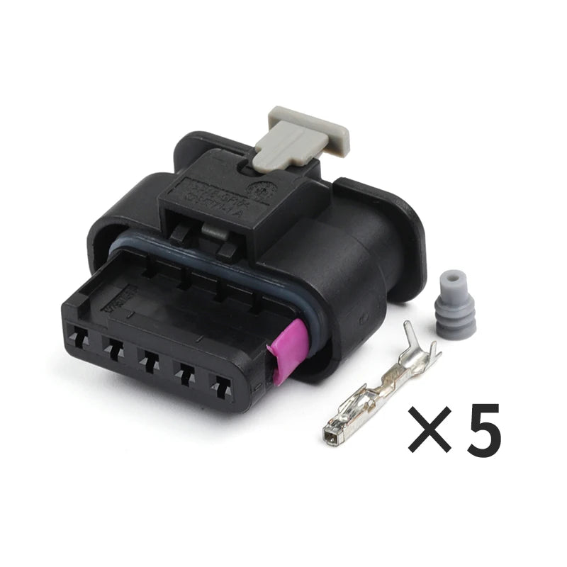Applicable to Tesla pilot light wiring harness 1-2141520-1 Male and female docking waterproof plug 1-1718806-1