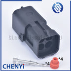 4 pin Seal 2.5 Series Female or Male Connector Plug Housing Electrical Wire Harness Socket 12015798 12015024