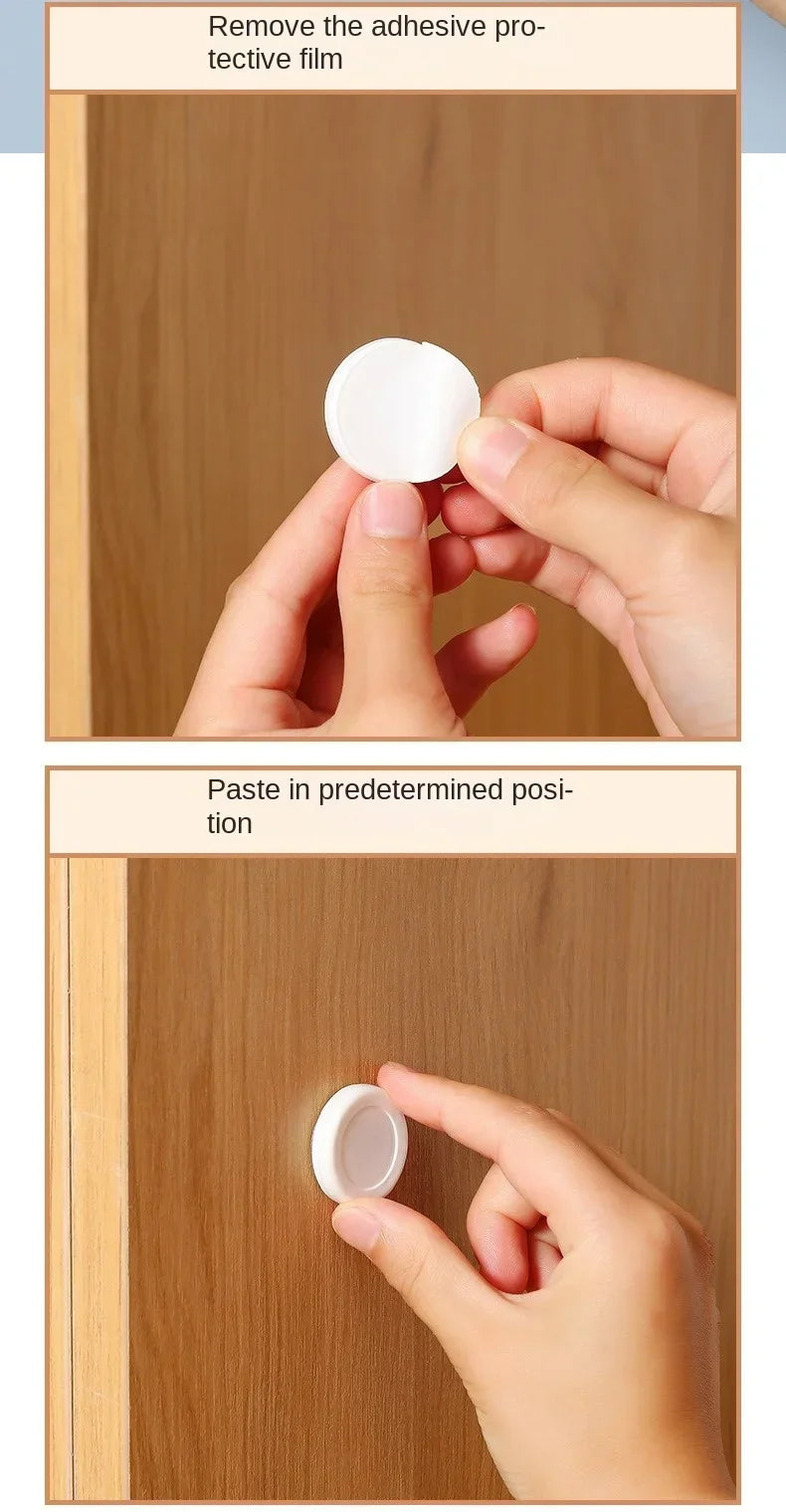 Magnet Remote Control Holder Magnetic Hooks Wall Mount Strong Invisible Holder Keys Fridge Sticker Storage Hooks Home Organizer