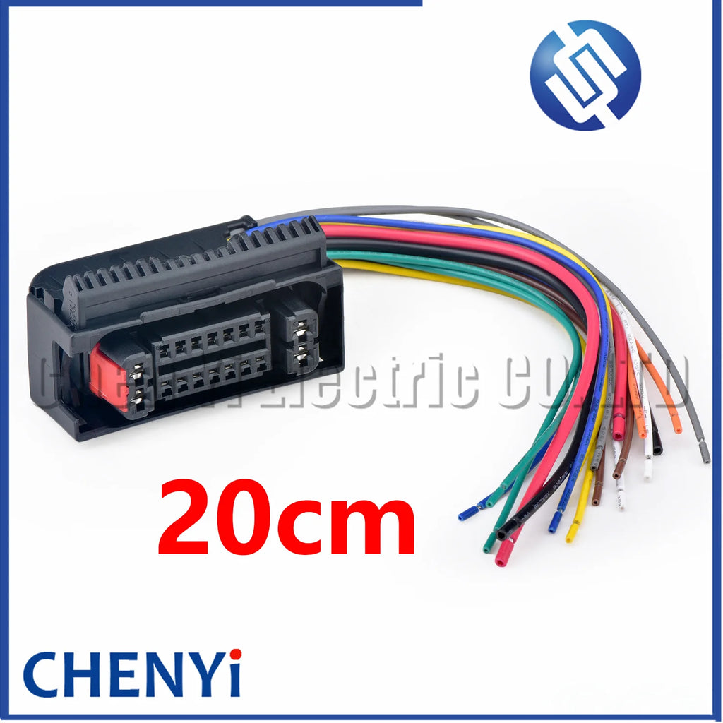 18 Pin ABS pump connector Plug 1-2112757-1 0-2112758-1 1-2112780-9 1670789-1 1-1670785-9 3-2112780-1 For Harley bn600 Motorcycle