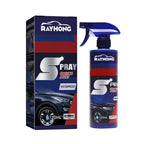 5PC Coating Renewal Agent 3 In 1 Ceramic Car Coating Spray Plastic Parts Refurbish Agent Fast-Acting Spray Waterless Wash amagi