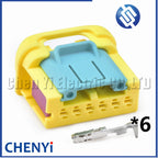 6 Pin Auto sensor connector Headlight taillight circuit board Wire harness plug 7L0 972 776 A 7L0972776 7L0972776A