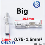 Auto Electrical Wire Loose Pin Brass Crimp Car Terminal For Ecu Connector EDC17 284743-1 284742-1 5-968221-1 5-1241608-1