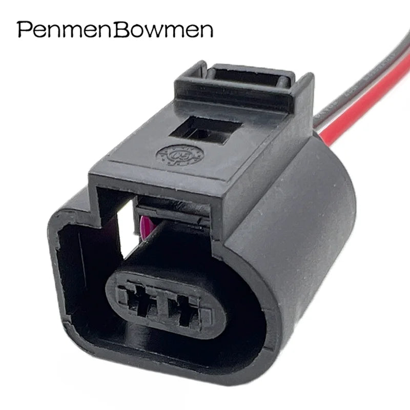 1 Set 2 Pin 1.5mm Auto 1J0973802 Temp Deflation Valve Waterproof Female Male Electrical Connectors Wire Harness Plug 1J0973702