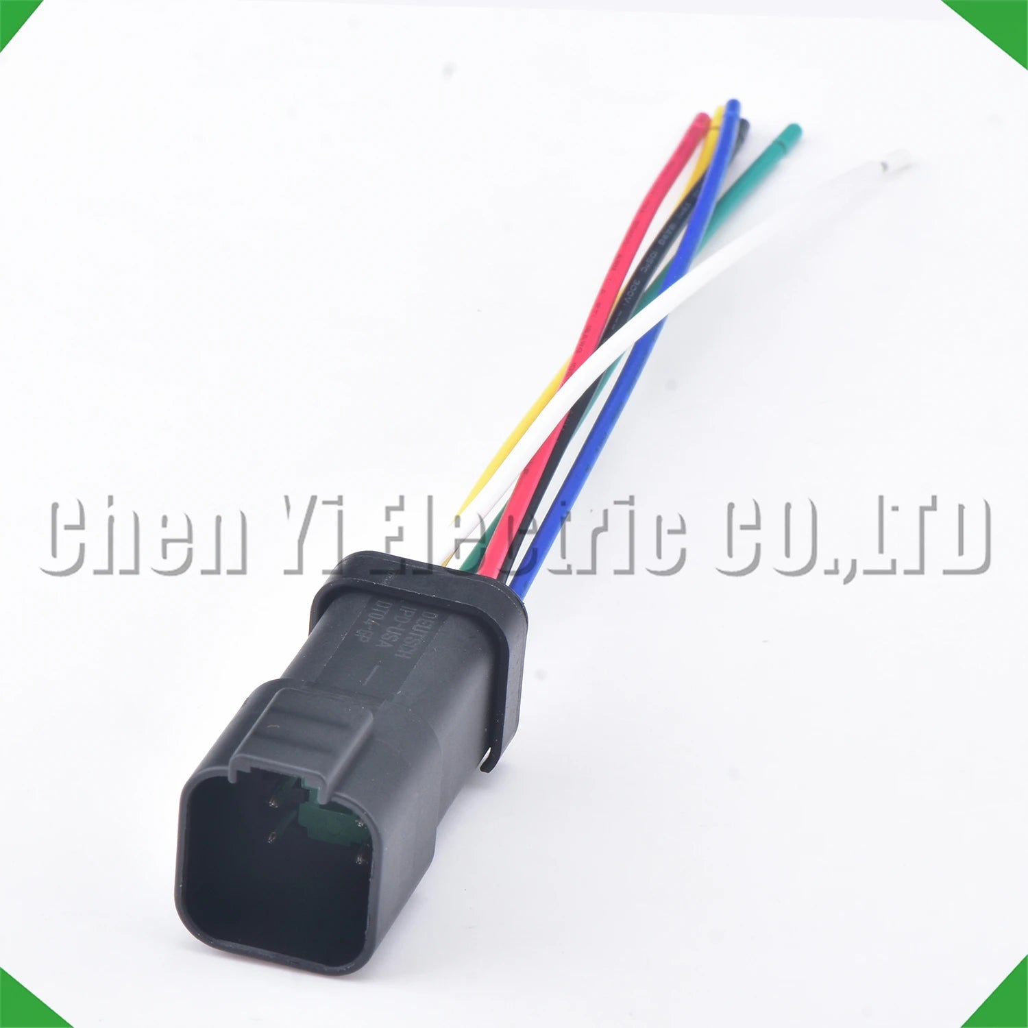 6-Pin Connector Black series Connector Waterproof Socket Deutsch Engineering Vehicle