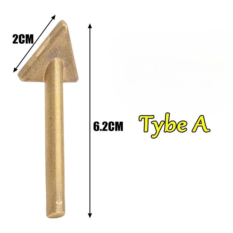 1/2/3PCS Welder Soldering Tips Replacement Tips for 80 Watt Iron Plastic Welding TPO TEO Auto Bumper Welder Equipment Accessory