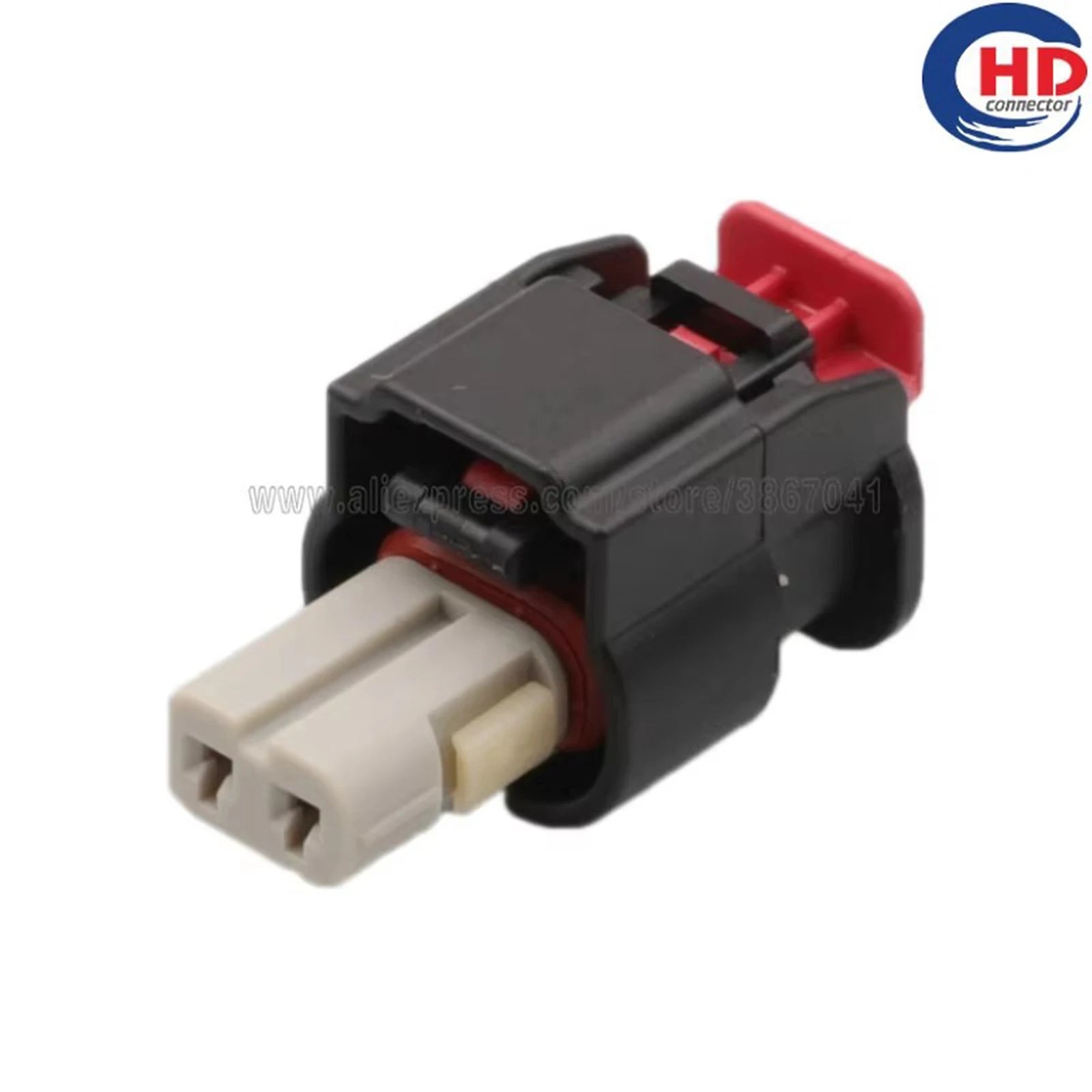 2 pin auto waterproof electric plastic wire harness connector 34900-2123
