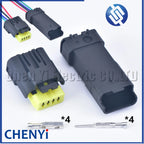 4 Pin Car Valve Oil Pump harness Plug Waterproof Electrical Connector 211PL042S0049 211PC042S4021 For Renault Peugeot Citroen