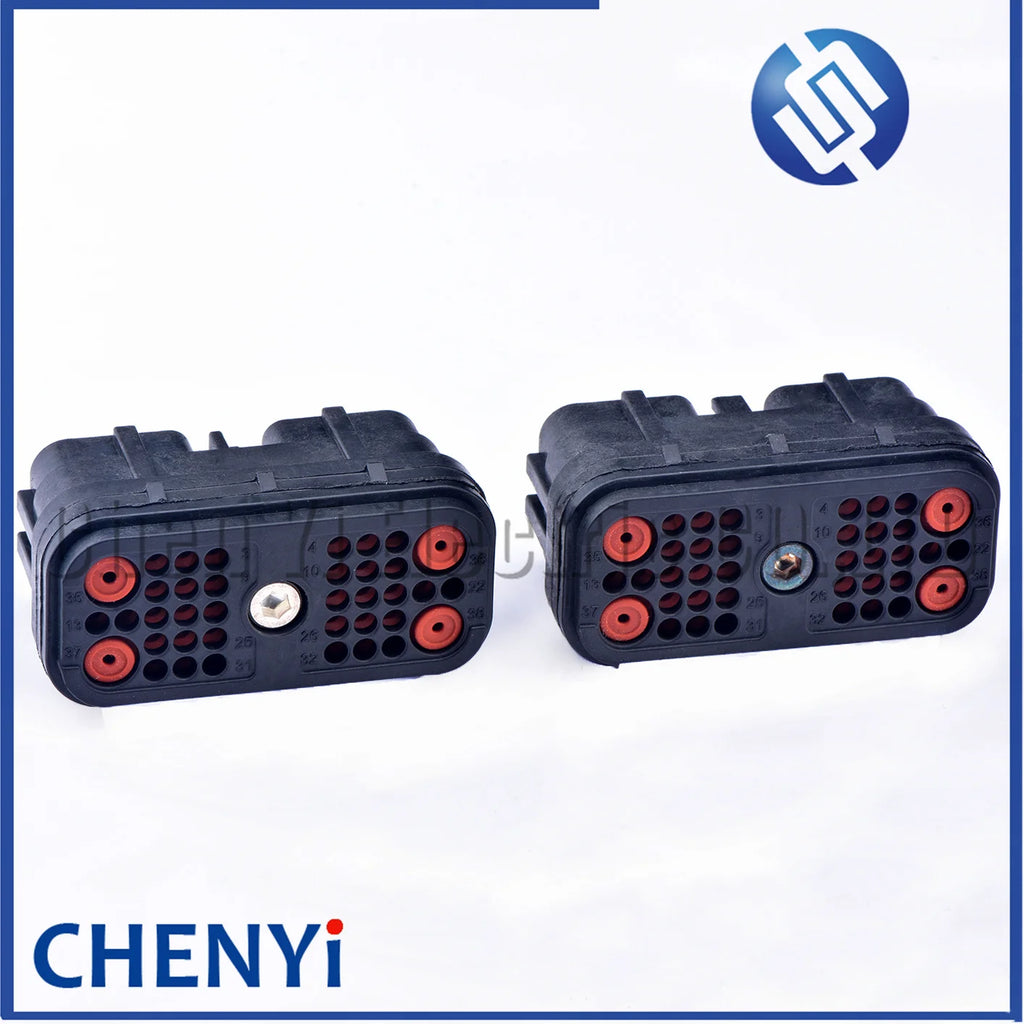 38 Pin connector DRC26-38S automotive waterproof plug DRC26-38S01 DRC26-38S02 With Pins For Deutsch DRC series
