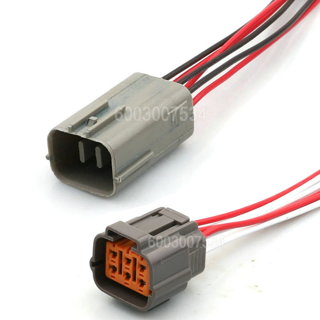 6 Pin 6195-0021 6195-0024 Auto waterproof Connector Accelerator Pedal Position Sensor Plug Throttle Pedal Socket For sumitomo