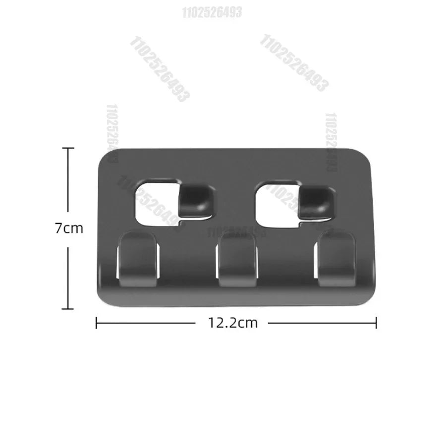 For Tesla Model Y Rear Trunk Hook Seat Button Car Cargo Grocery Shopping Bag Holder Umbrella Hanger Storage Interior Holder Amag