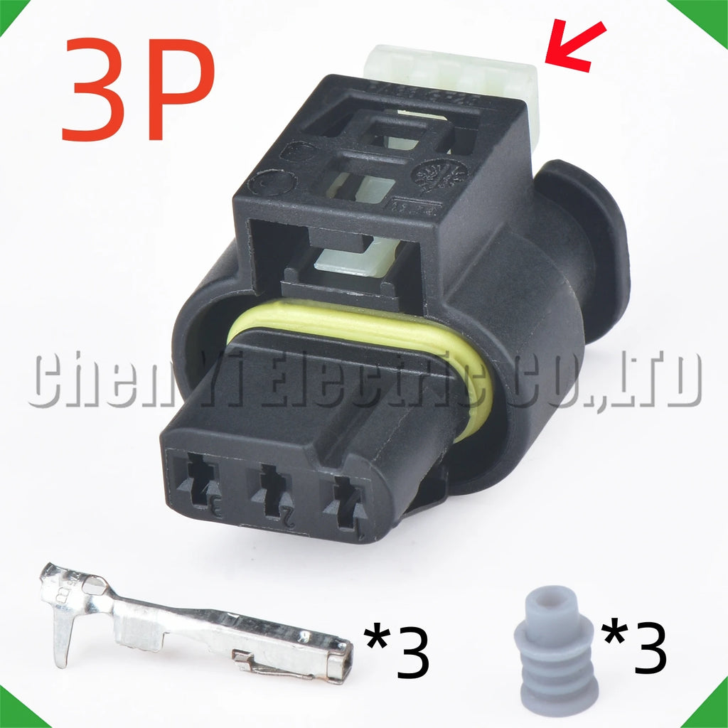 3-Pin Auto Connector Connector Automotive Connectors Reverse radar probe electric