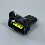 85205-1 3 Rectangular Connectors - Housings Receptacle Black