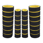 4PCS/SET Bicycle and Motorcycle Handlebar Foam Sponge Grip Cover Universal Anti-slip Soft Handlebar Modification Accessories