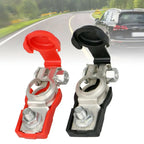 2X Auto Battery Terminal Cable Clamp Negative Positive Top-Post For Toyota Car Cable Connector Battery Main Cable Top Post Clamp