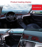 Car Styling Universal DIY Decoration Flexible Strips 5M/3M Interior Moulding Trim Strips Trim Dashboard Door Car-styling Tools