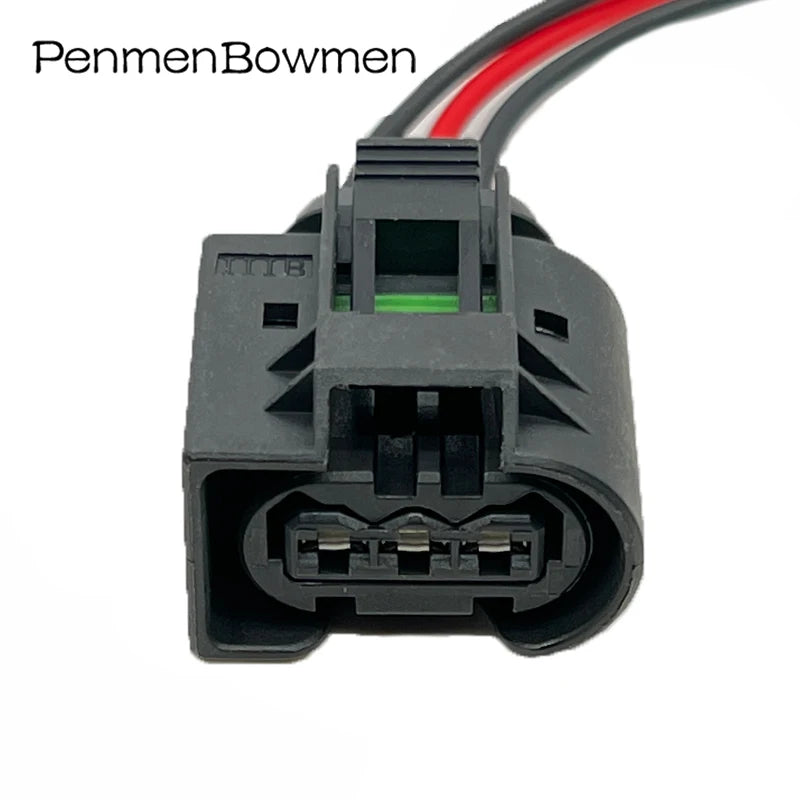 1 Set 3 Pin Auto Kostal Injector ABS Crankshaft Electrical Cable Connectors Wiring Harness Plug For Benz BMW 09441391 50290970