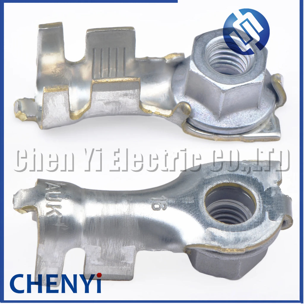 5 Pcs Automotive brass tin plating M6 Screw nut terminal Crimp ring terminal pins 242802-0000 02428020000