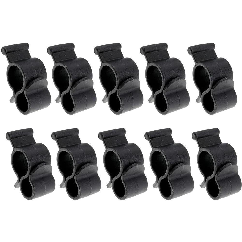 10 Pcs Camping Awning Hooks Clips RV Tent Hangers Light Hanger For Caravan Camper Multi Use RV Traveling Tent Clip Light Hanger