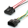 6 Pin Connector Unsealed 0.6mm Series Male Female Connectors Cable Plug Motorcycle Electrical Harnesses 6Q0972716 1355082-1