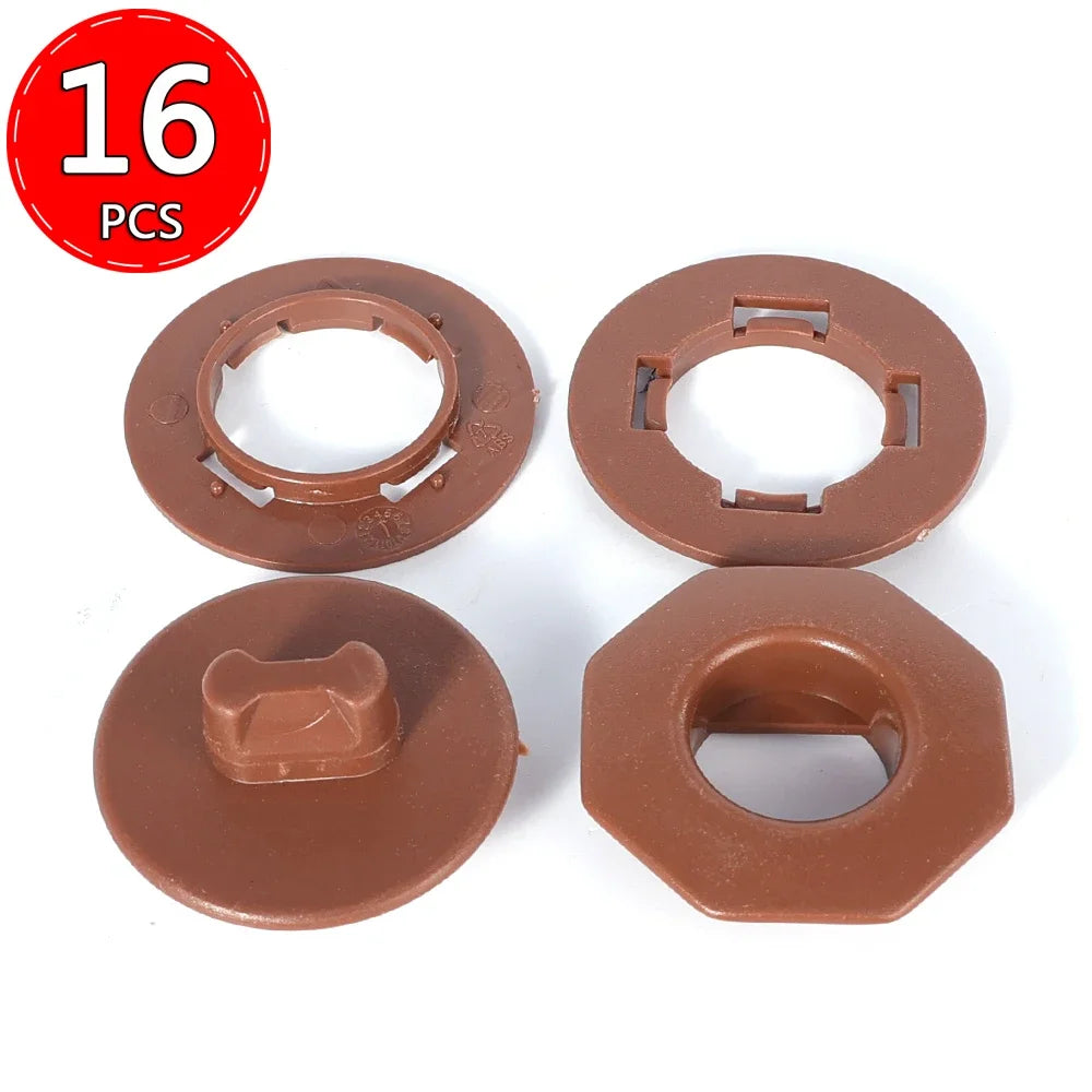 Car Floor Mat Clips Holder Grip Carpet Fixing Clamp Buckle Double Layer fFoot Pad Rotary Fastener Anti Skid Retainer Resistant