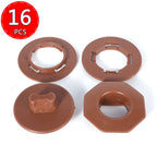 Car Floor Mat Clips Holder Grip Carpet Fixing Clamp Buckle Double Layer fFoot Pad Rotary Fastener Anti Skid Retainer Resistant