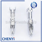 50 pcs 6.3mm series automotive car splices wire terminal 926965-1 Non-insulated female Crimp terminals DJ6218B-E6.3B