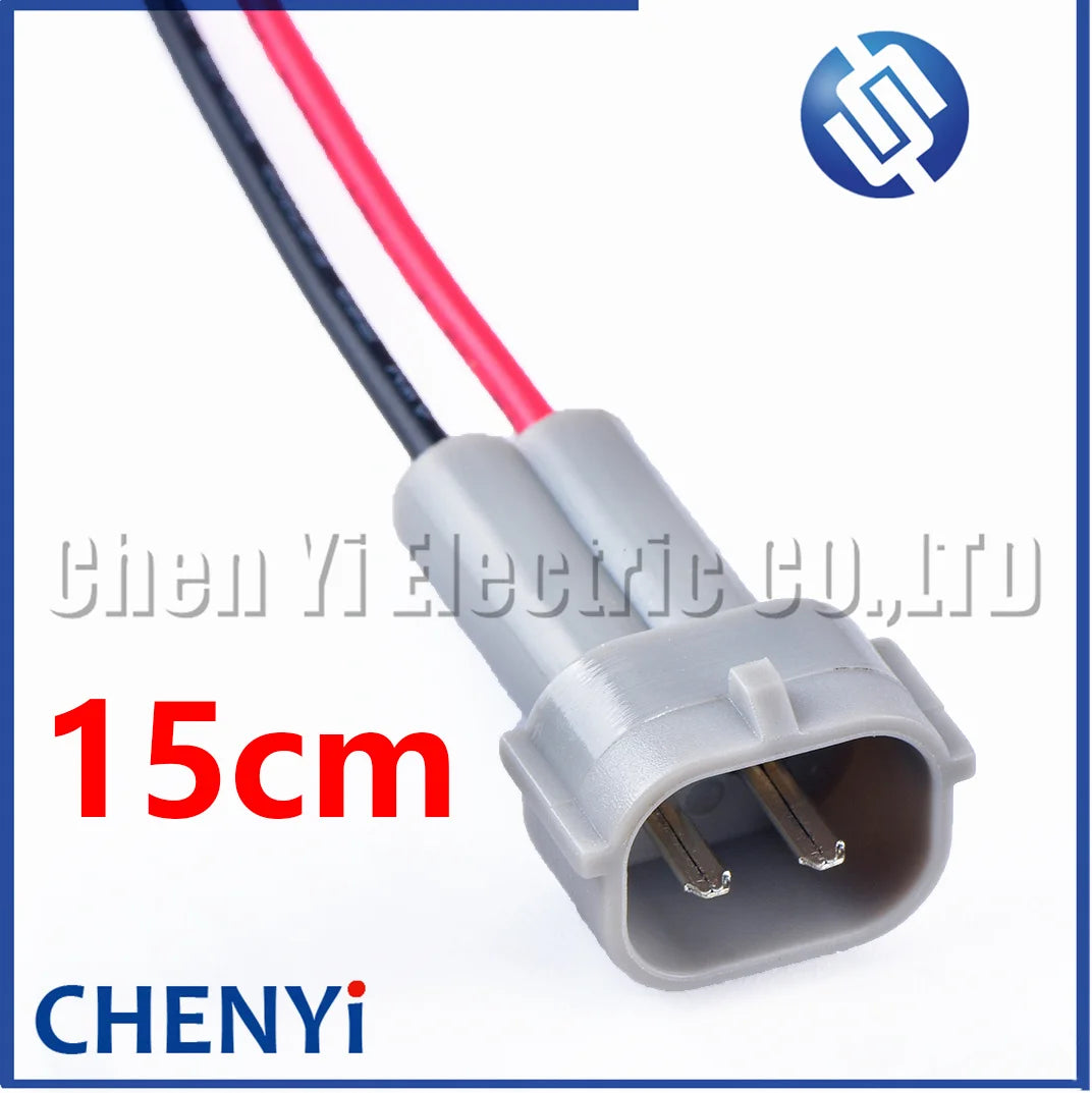 2 Pin Connector Fuel injector plug PA847-02127 15316989 6189-0670 90980-11285 For Toyota Lexus izusu Nippon Denso Naza Nissan