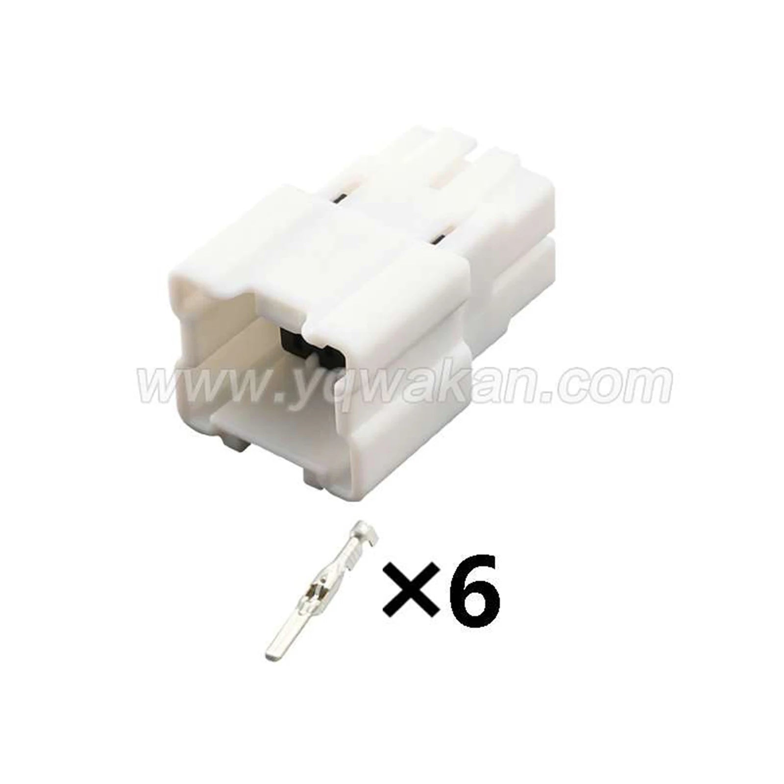 6-Pin Connector Unsealed 2.2mm Male Female Connector Automobile Wire Harness Cable Plug for Nissan sylphy 6098-6947 6098-6970