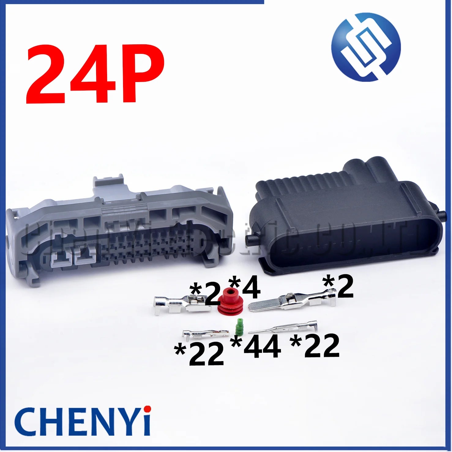 24 Pin Auto waterproof connector Headlight LED DRIVER Control UNIT ECU plug 6189-7426 90980-12A92 89908-78011 For Toyota Lexus