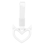 Colorful Car Tow Strap Tsurikawa Ring Heart JDM Train Bus Handle Hand Strap Styling Drift Charm Strap Auto Accessories