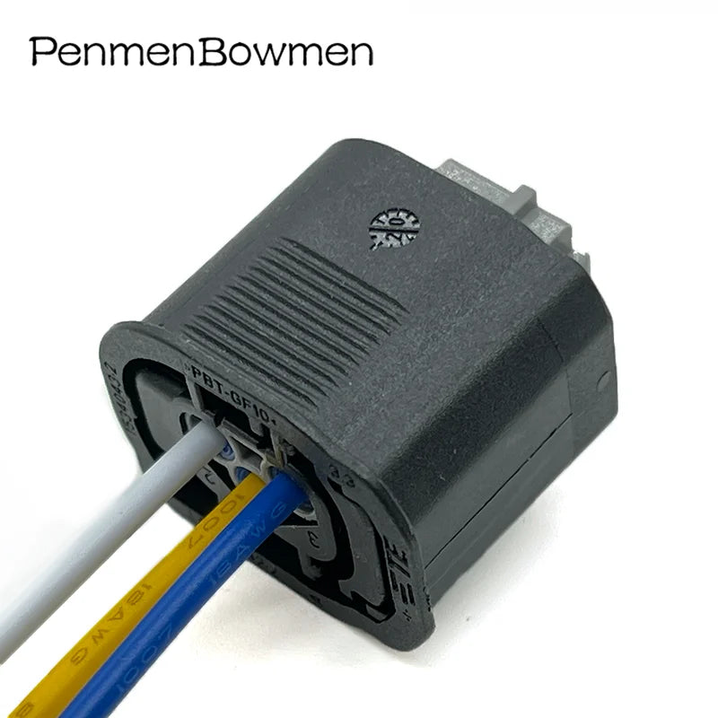 1 Set 3 Pin 2-967642-1 Car PDC Parking Electrical Cable Connector Waterproof Female Wire Harness Plug For Ford BMW 4B0972883A