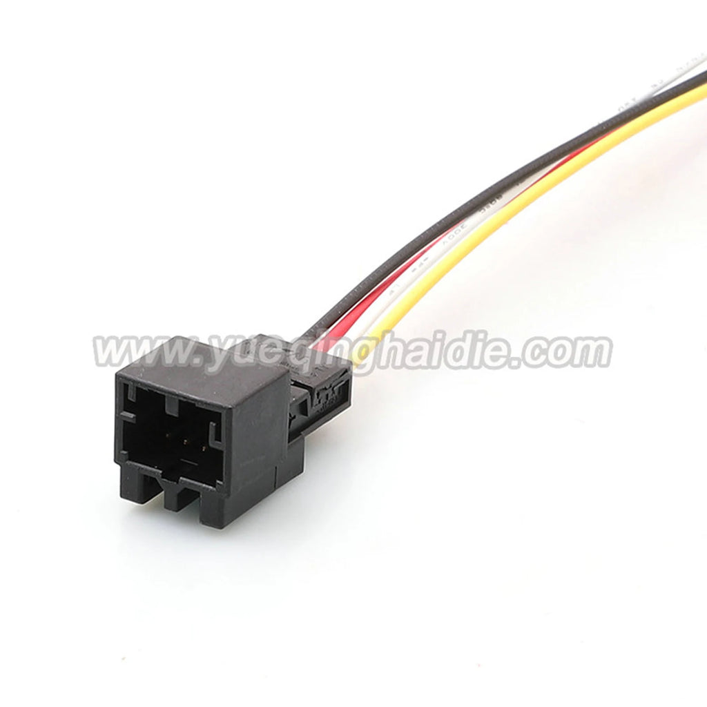 4Pin Connector Unsealed 0.6mm Male Female Connector Wire Harness Socket AC Assembly Lamp Housing for VW Audi 8K0972994 8K0973754