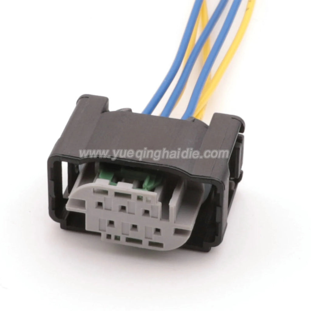 6 Pin Connector Waterproof 0.6mm Male Female Connector Automotive Wire Harness Cable Plug for Benz BMW 1-967616-1 2-967616-1