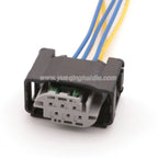 6 Pin Connector Waterproof 0.6mm Male Female Connector Automotive Wire Harness Cable Plug for Benz BMW 1-967616-1 2-967616-1