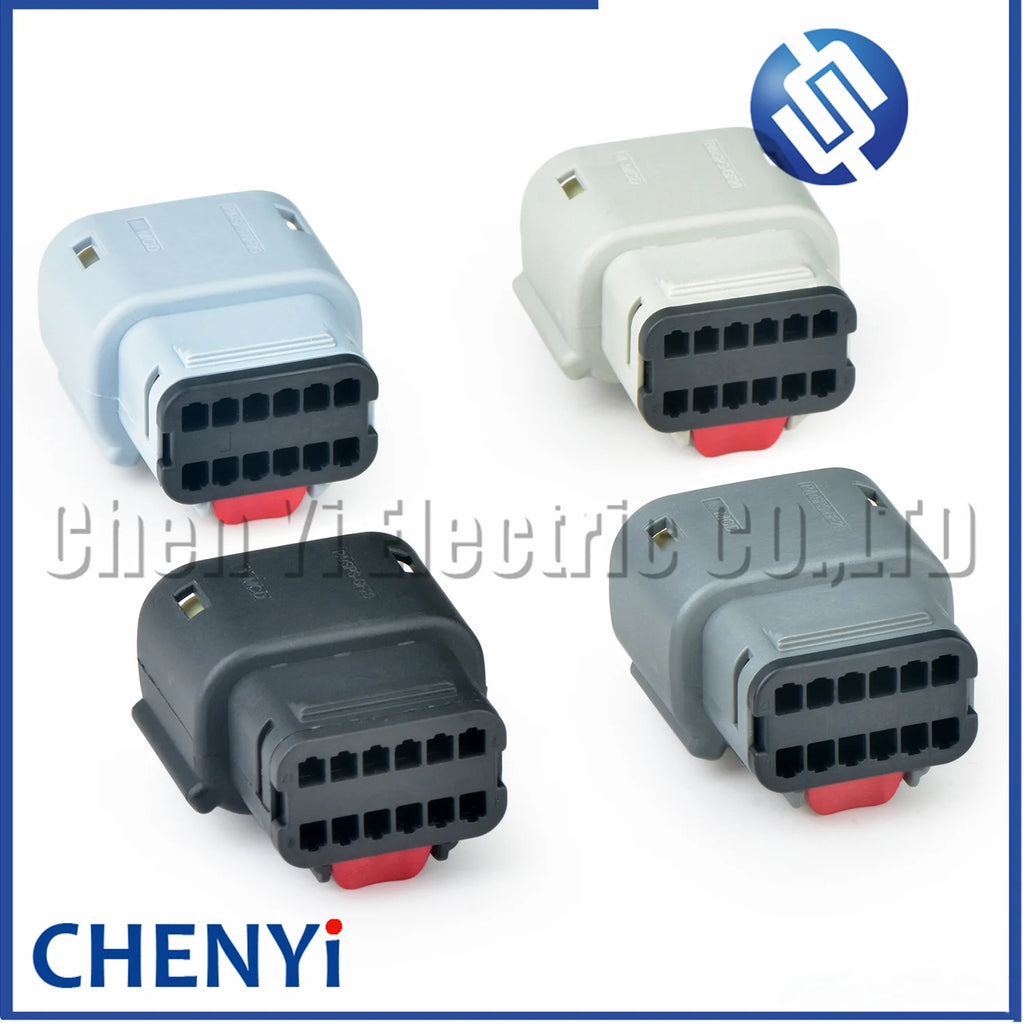 12 Pin Auto waterproof connector car headlight wire harness connector 33472-1260 33472-1259 33472-1206 33472-1207 For GM Ford