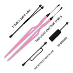 Light Up Your Ride Motorcycle LED Warning Strip with Multicolor Reflective Lights Light Film DIY Helmet Strip Accessories