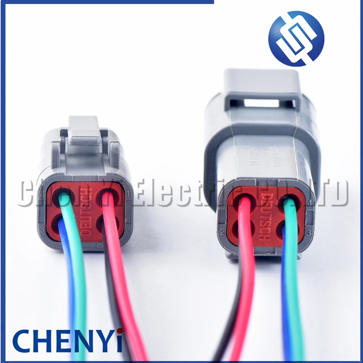 4 DTM06-4S DTM04-4P Automotive waterproof connector Sealed Wire Harness Plug with 15cm wires For Deutsch DTM series