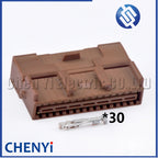 30 Pin female Automotive connector Wire harness plug 2005499-1 2005499-4 With  pins