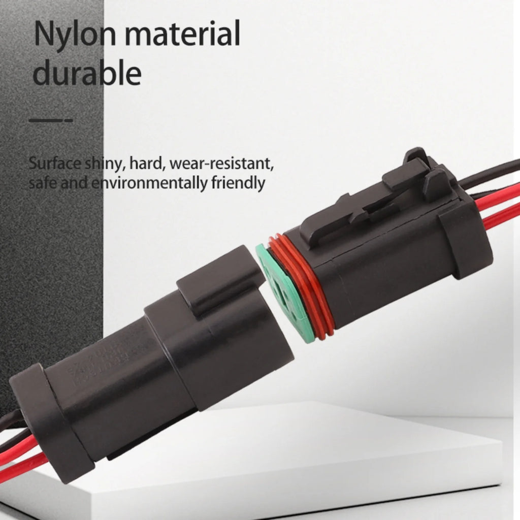 4 PIN 1.6 mm Male Female Connectors Wire harness Plug For Deutsch Engineering Vehicle DT04-4P-E005 DT06-4S-E005