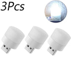 USB Night Light Portable LED Plug Lamp 1- 20pcs Warm White Eye Protection Reading LIght Lamp 5V 1W USB Plug Night Lights