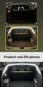 12V Dynamic Flowing Car Trunk LED Strip High-Brightness Wiring Automatic Sensing Tailgate Light Strip Tool Installation Amagi
