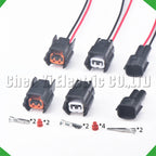 2-Pin Connector Connector Automotive waterproof temperature Nissan sensor fuel injector
