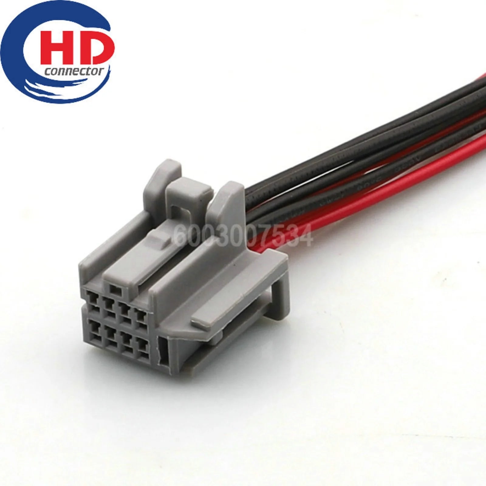 8 Pin Connector Unsealed 1.2mm Series Female Connector Cable Plug Motorcycle Electrical Harnesses 1318828-6