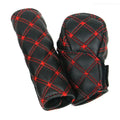 2 in 1 Set Car Faux Leather Gear Shift Knob Cover Hand Brake Cover Sleeve Car Interior Protect Cover Accessories New
