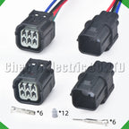 6-pin auto connector connector automotive connectors front oxygen honda