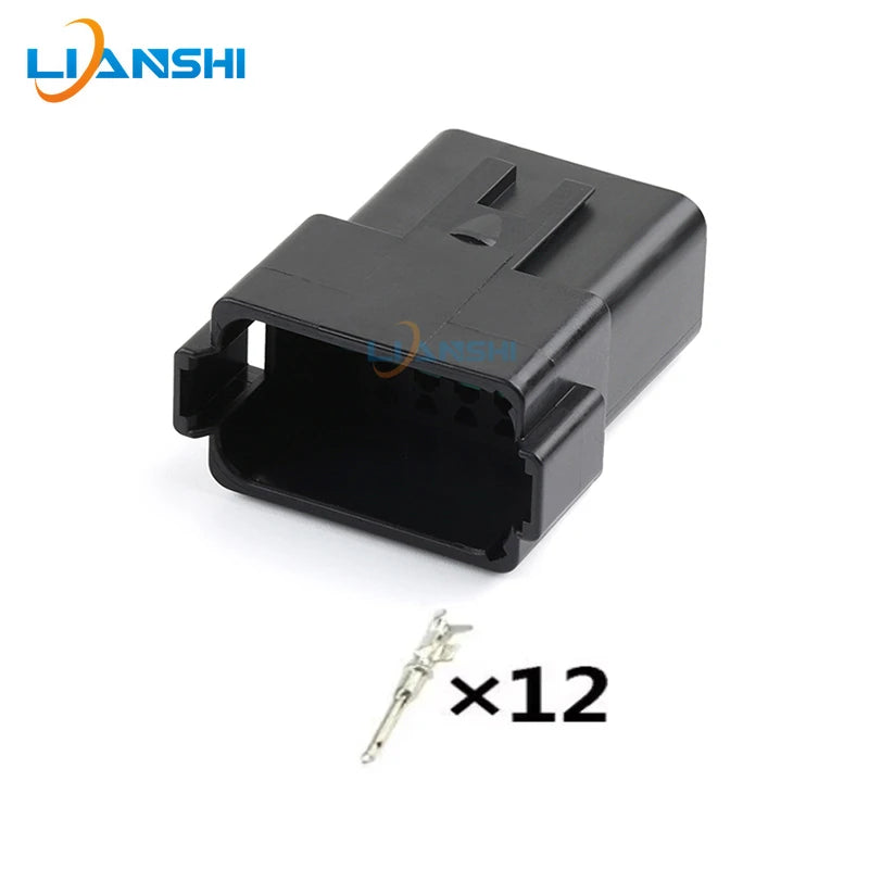 DT06-12SB/DT04-12PB Deutsch type waterproof connector 12p male and female plug harness connector with terminal