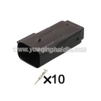 10 PIN Automobile Electric Cable 1.5mm Male Female Connector AC Assembly Waterproof With Terminal 15514807 15514821
